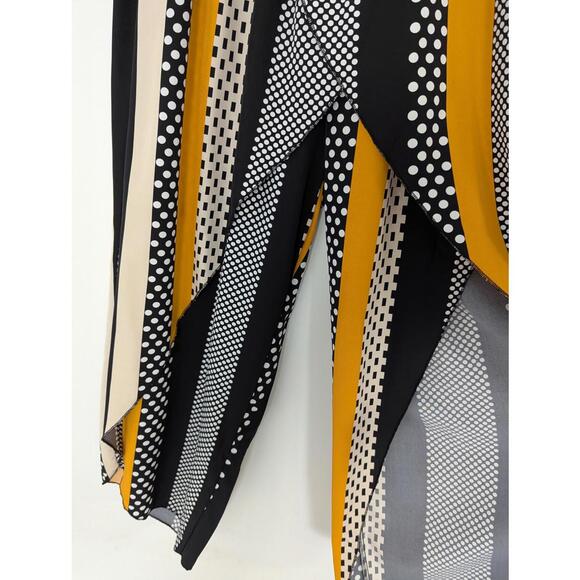 Shein Women's Palazzo Pants Size 1X Leg Slit Resortwear Festival Summer - Picture 2 of 12